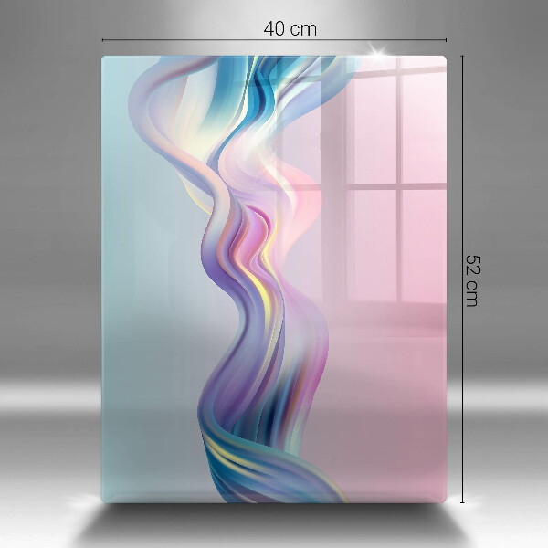 Deska kuchenna szklana Pastelowa abstrakcja