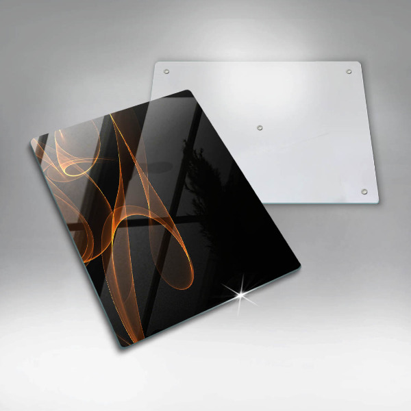 Deska kuchenna szklana Abstrakcyjne linie