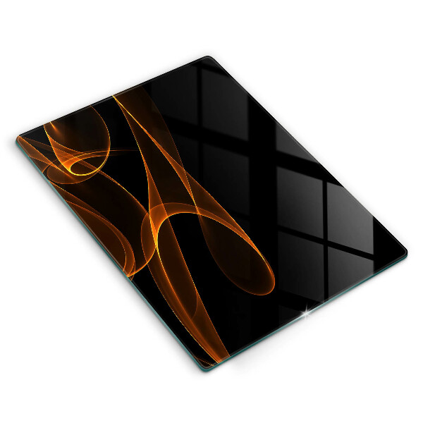 Deska kuchenna szklana Abstrakcyjne linie