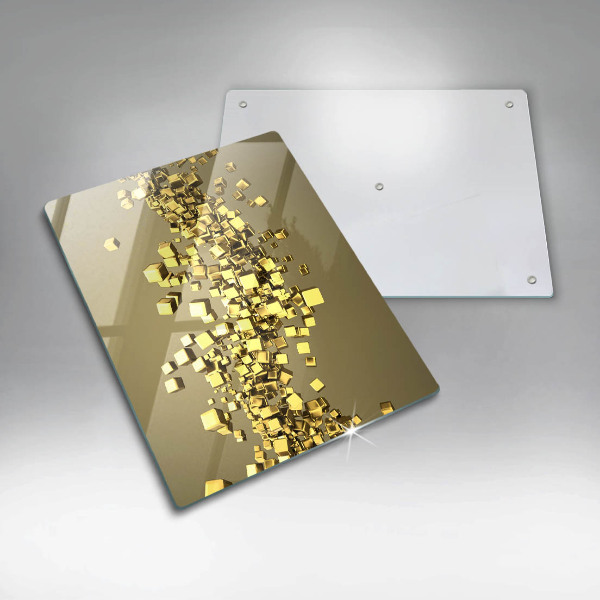 Deska kuchenna szklana Abstrakcja geometria 3D