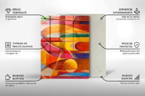 Deska kuchenna szklana Kamień tekstura