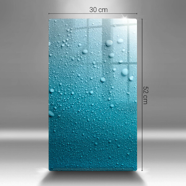 Deska kuchenna szklana Krople wody