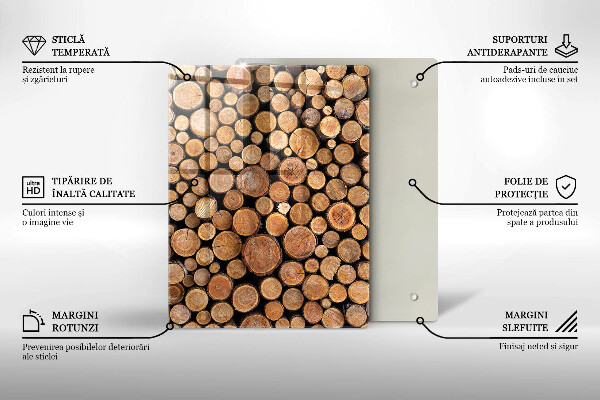 Deska kuchenna szklana Słodkości ciasta