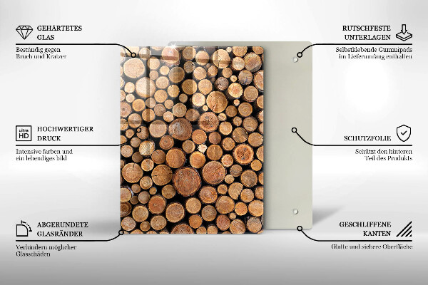 Deska kuchenna szklana Słodkości ciasta