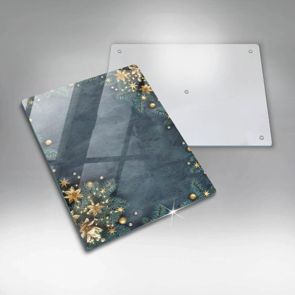 Deska kuchenna szklana Świąteczne ozdoby