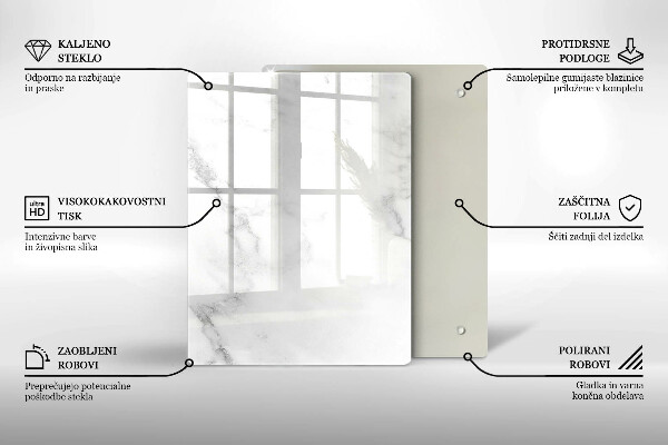 Deska kuchenna szklana Ziarna kawy