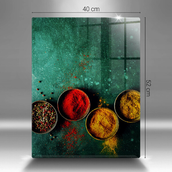 Deska kuchenna szklana Orientalne przyprawy