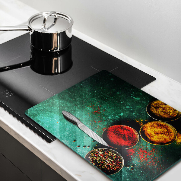 Deska kuchenna szklana Orientalne przyprawy