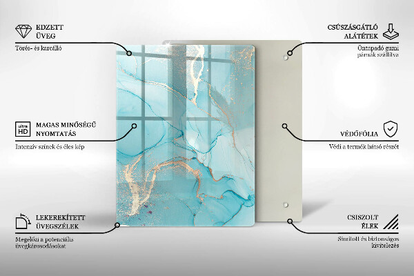 Deska kuchenna szklana Ozdoby wielkanocne