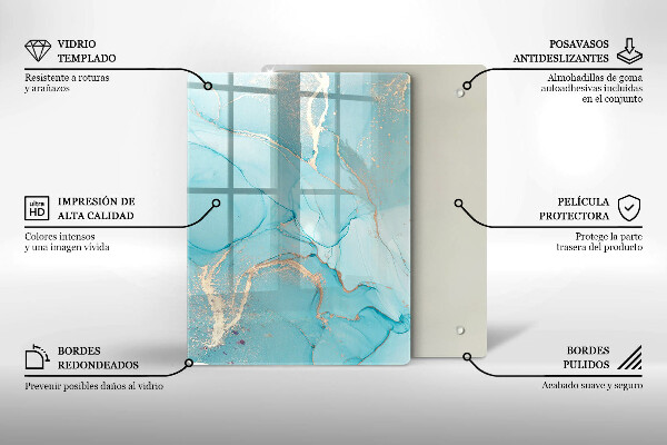 Deska kuchenna szklana Ozdoby wielkanocne