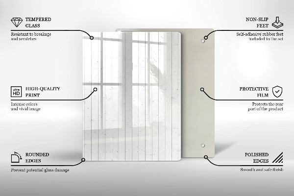 Deska kuchenna szklana Wakacyjne owoce