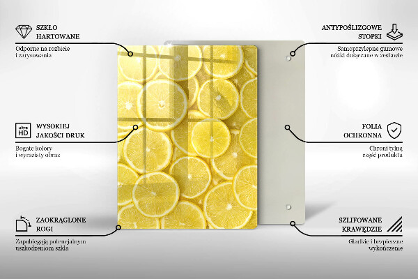 Deska kuchenna szklana Kolorowe cukierki