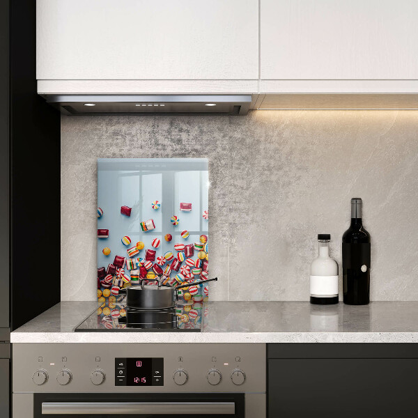 Deska kuchenna szklana Kolorowe cukierki