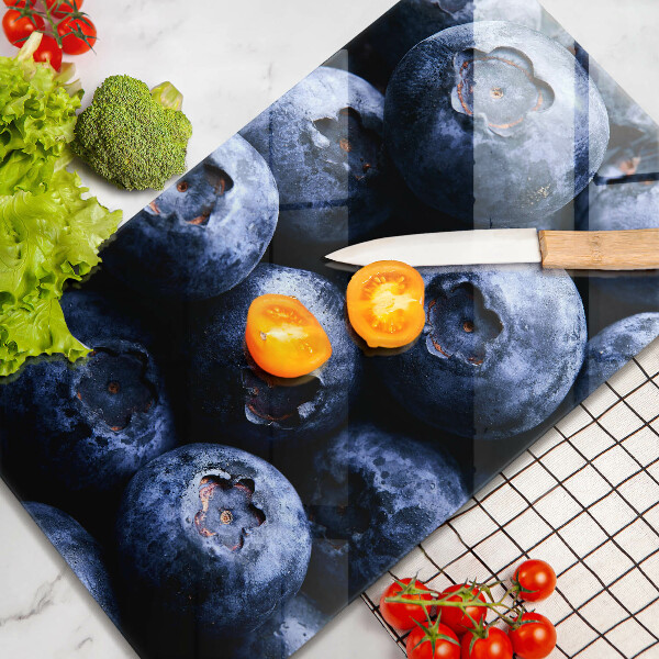 Deska kuchenna szklana Zbliżenie na jagody