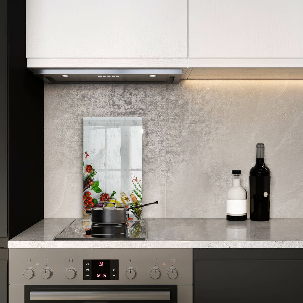 Deska kuchenna szklana Warzywa i przyprawy