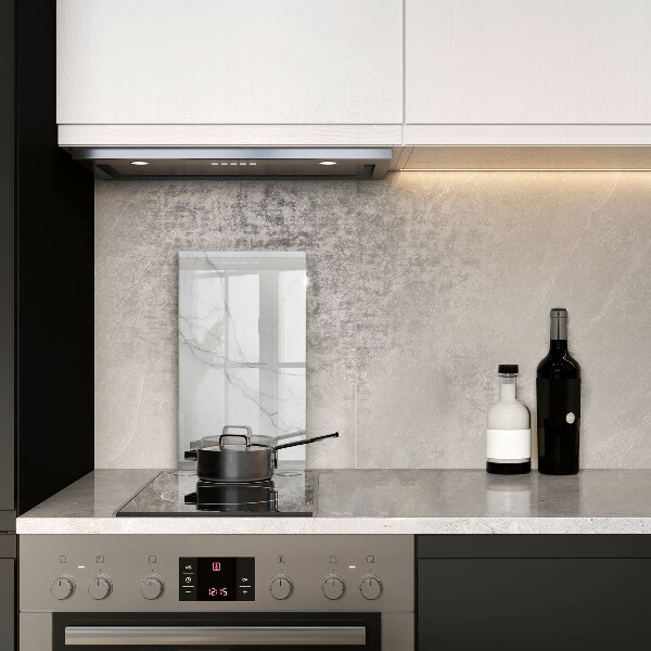 Deska kuchenna szklana Delikatny biały marmur