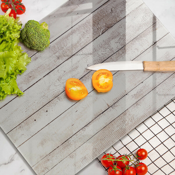 Deska kuchenna szklana Stare deski drewno