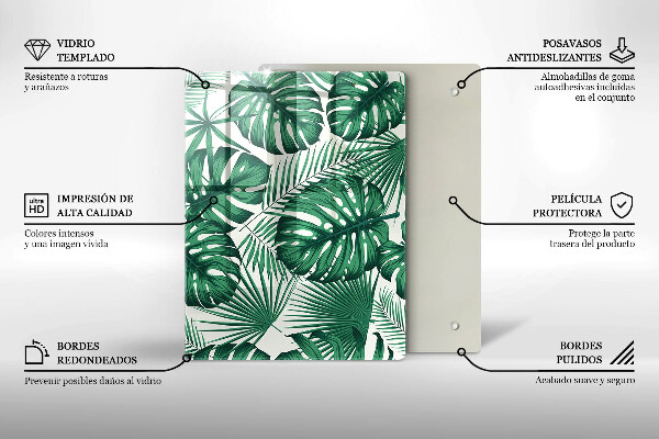 Deska kuchenna szklana Beton tekstura