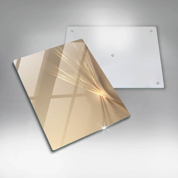 Deska kuchenna szklana Nowoczesna abstrakcja