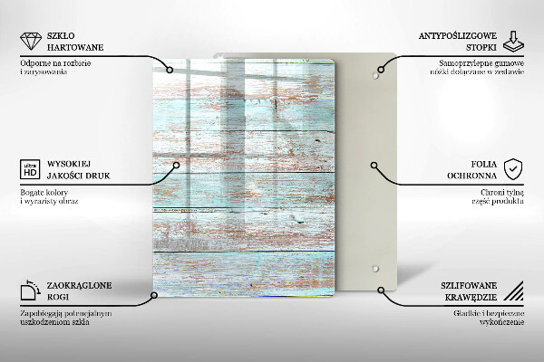 Deska kuchenna szklana Nowoczesna abstrakcja