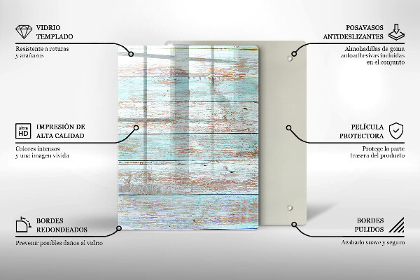 Deska kuchenna szklana Nowoczesna abstrakcja