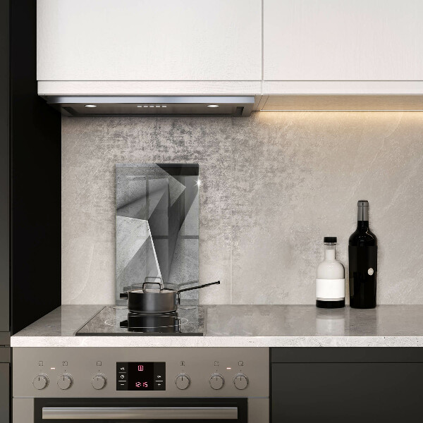 Deska kuchenna szklana Betonowa abstrakcja