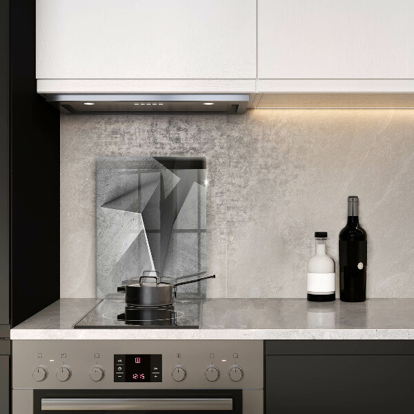 Deska kuchenna szklana Betonowa abstrakcja