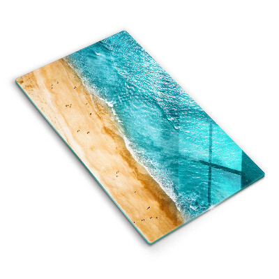 Deska kuchenna szklana Brzeg plaży i morze