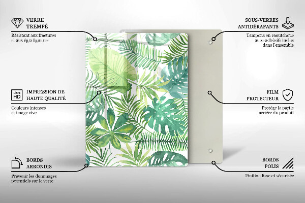 Deska kuchenna szklana Brzeg plaży i morze