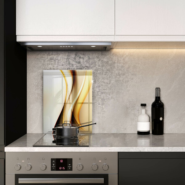 Deska kuchenna szklana Abstrakcja dym linie