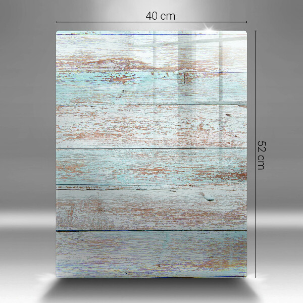 Deska kuchenna szklana Stare deski vintage