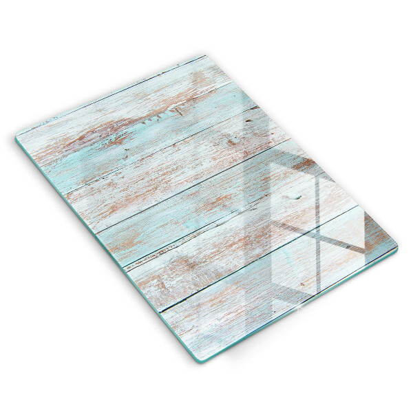 Deska kuchenna szklana Stare deski vintage