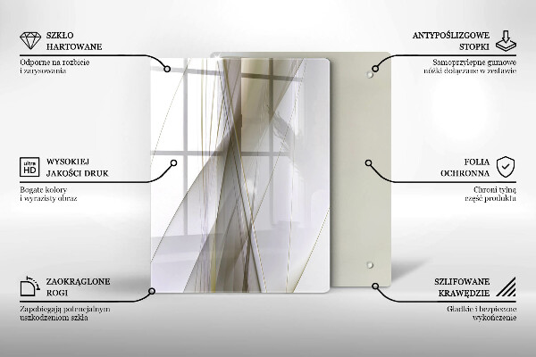 Deska kuchenna szklana Tło abstrakcja struktura