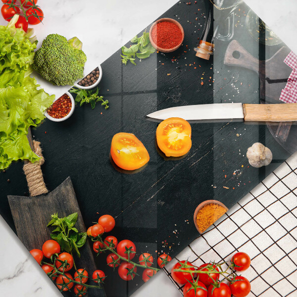 Szklana deska do krojenia Pomidorki koktajlowe