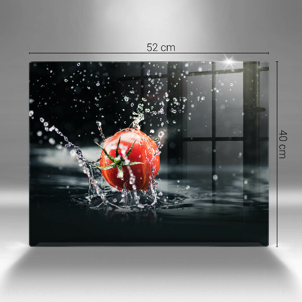 Szklana deska do krojenia Pomidor w wodzie