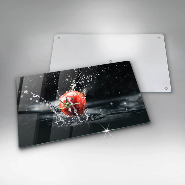 Szklana deska do krojenia Pomidor w wodzie