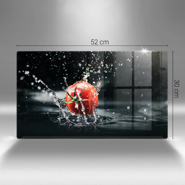 Szklana deska do krojenia Pomidor w wodzie