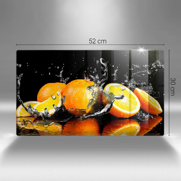 Szklana deska do krojenia Soczyste owoce pomarańcze