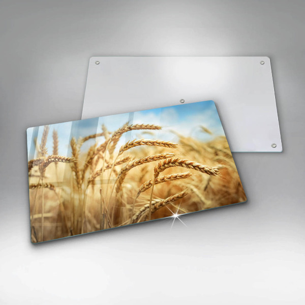 Szklana deska do krojenia Kłosy zbóż na polu