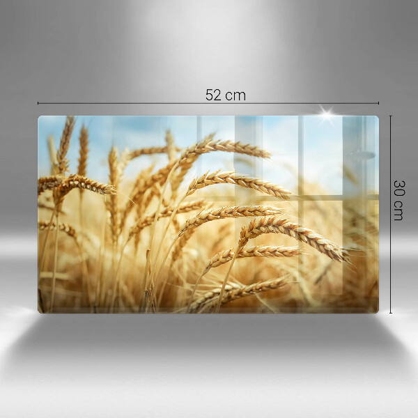 Szklana deska do krojenia Kłosy zbóż na polu
