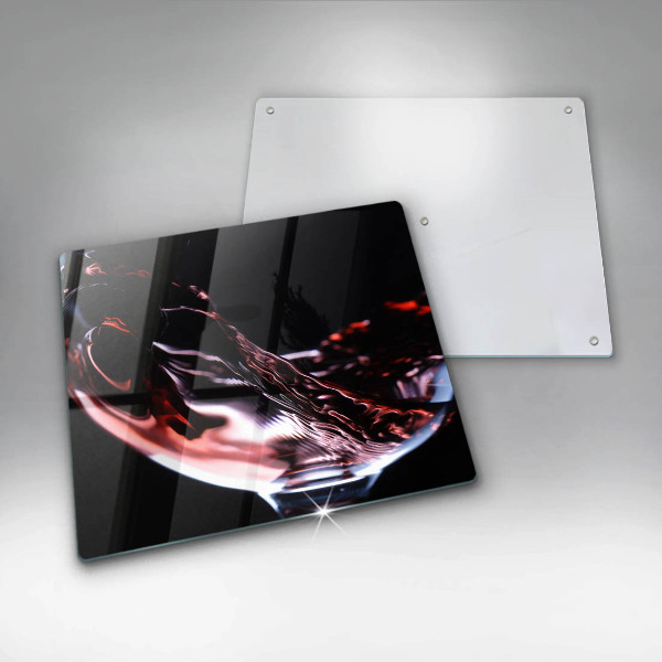 Deska kuchenna Kieliszek czerwonego wina