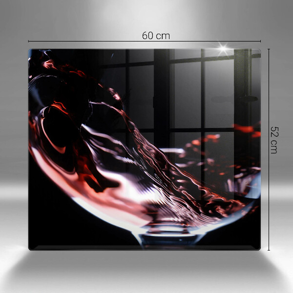 Deska kuchenna Kieliszek czerwonego wina