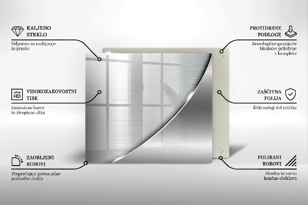 Deska kuchenna Metalowe kształty