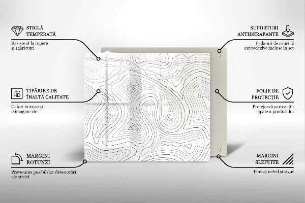Deska kuchenna Abstrakcja kształty