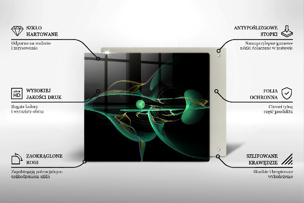 Deska kuchenna Nowoczesna abstrakcja