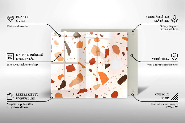 Deska kuchenna Dekoracyjny gres kamień