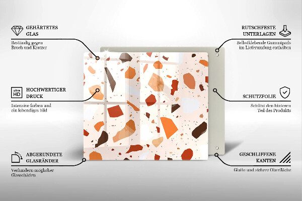 Deska kuchenna Dekoracyjny gres kamień