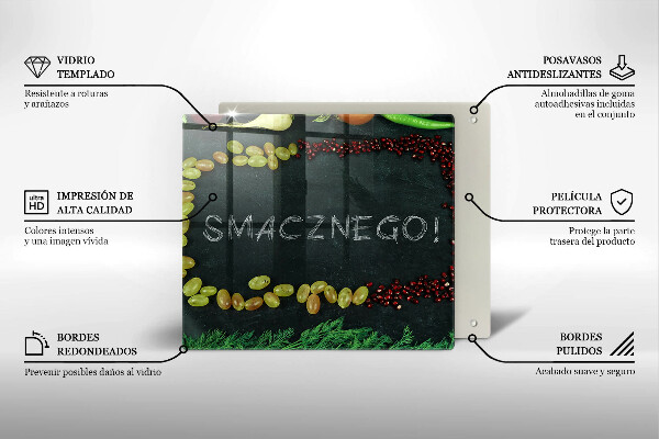Deska kuchenna Napis Smacznego!