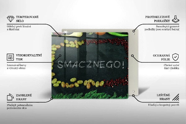 Deska kuchenna Napis Smacznego!