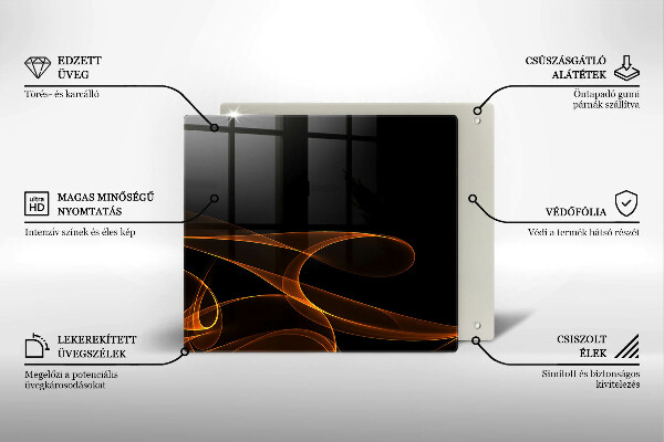 Deska kuchenna Abstrakcyjne linie